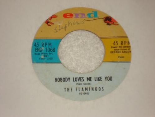 The Flamingo,s   Nobody loves Me Like you   usa  Orgineel, Cd's en Dvd's, Vinyl Singles, Zo goed als nieuw, Single, Ophalen of Verzenden