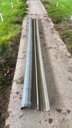 Dakgoot 125mm grijs, Doe-het-zelf en Verbouw, Gebruikt, Pvc, 6 meter of meer, Ophalen of Verzenden