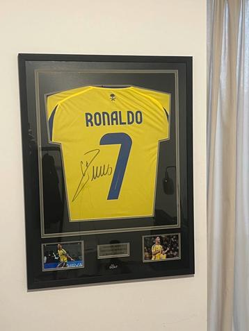 Gesigneerd shirt van Cristiano Ronaldo beschikbaar voor biedingen