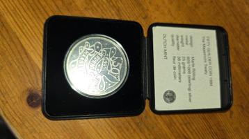 Zilveren 50 gulden 1982 Nederlandse Antillen  beschikbaar voor biedingen