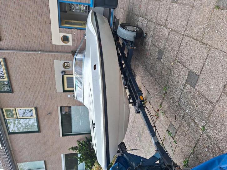 Opknapper boot met trailer, Watersport en Boten, Bootonderdelen, Gebruikt, Overige typen, Motorboot, Ophalen