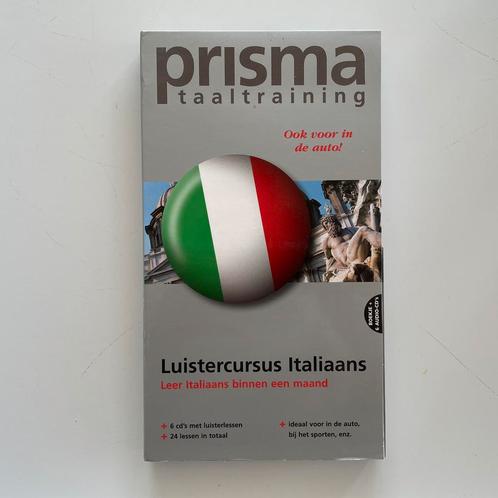 Prisma Luistercursus Italiaans: leer in één maand Italiaans, Boeken, Taal | Overige Talen, Zo goed als nieuw, Non-fictie, Ophalen of Verzenden