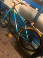 Aangepaste Fiets achterband lek maar goeie remmen, Gebruikt, Heren, Geen vering, 53 tot 57 cm