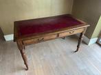 Eikenhouten Engelse schrijftafel, Ophalen of Verzenden