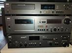 NAD receiver , cd speler , cassette deck en 2 speakers, Ophalen of Verzenden, Audio