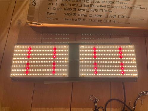 240W Led Growlamp Samsung 301b red, Tuin en Terras, Kweekspullen, Zo goed als nieuw, Kweeklamp, Ophalen of Verzenden