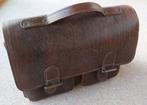 classic tuiglederen tas voor vele toepassingen -ruim formaat, Gebruikt, Bruin, Leer, Ophalen