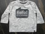 Longsleeve grijs superhero maat 68 T-shirt lange mouwen, Kinderen en Baby's, Babykleding | Maat 68, Ophalen of Verzenden, Zo goed als nieuw