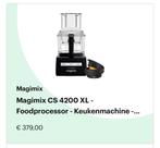 Magimix Foodprocessor CS 4200 XL (incl garantie), Ophalen of Verzenden, Zo goed als nieuw