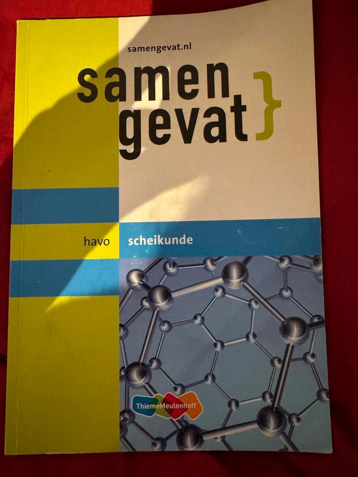 Samengevat Scheikunde HAVO, Boeken, Schoolboeken, Zo goed als nieuw, Scheikunde, HAVO, Ophalen of Verzenden