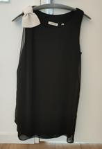 Als nieuw! Naf Naf jurk met witte strik, maat M, Kleding | Dames, Maat 38/40 (M), Zwart, Ophalen of Verzenden, Zo goed als nieuw