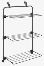 Tomado droogrek voor aan een deur zwart 11m drooglengte, Tuin en Terras, Ophalen, Nieuw, Wasrek