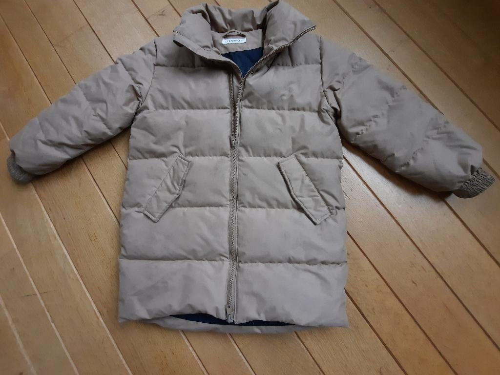 LIEWOOD dons puffer coat jas jack midden bruin maat 140, Ophalen of Verzenden, Zo goed als nieuw, Liewood, Jongen