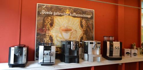 Zakelijke Jura koffiemachines reeds ingewerkt met garantie!!, Witgoed en Apparatuur, Koffiezetapparaten, Zo goed als nieuw, Gemalen koffie