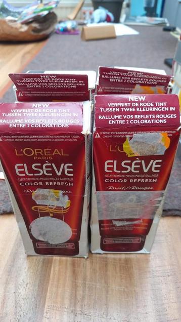 Haarverf kleur rood, zijn nooit gebruikt.  beschikbaar voor biedingen