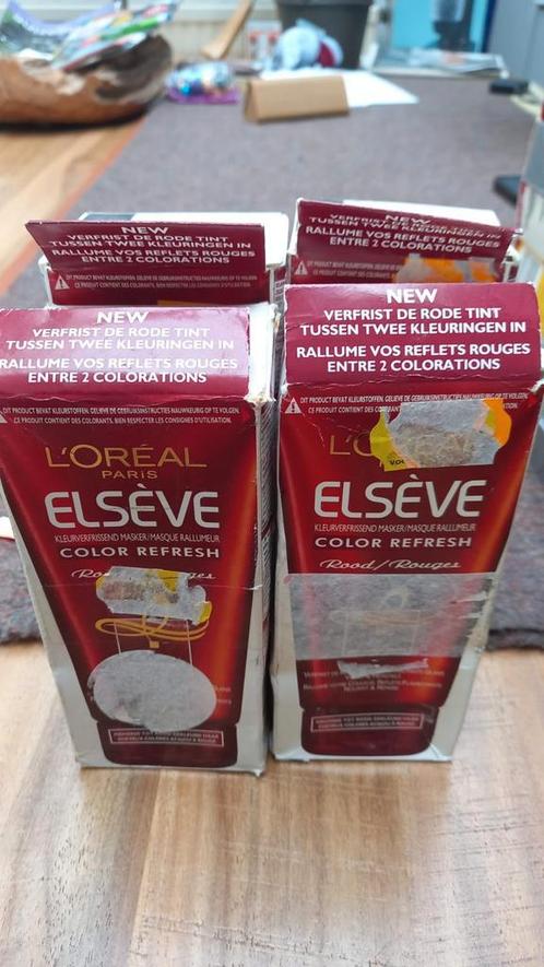 Haarverf kleur rood, zijn nooit gebruikt., Sieraden, Tassen en Uiterlijk, Uiterlijk | Haarverzorging, Zo goed als nieuw, Overige typen