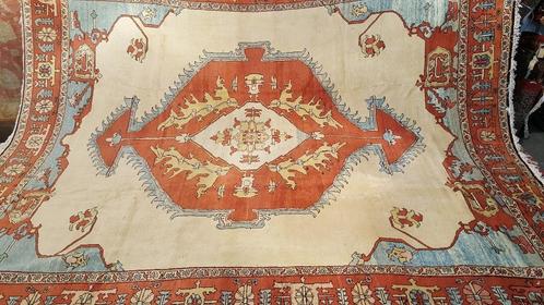 HERIZ Perzische tapijten 357x292/Vloerkleed/Mat/45% korting, Huis en Inrichting, Stoffering | Tapijten en Kleden, Nieuw, 200 cm of meer