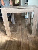 Compacte eettafel 80x80 cm, Huis en Inrichting, Tafels | Eettafels, Ophalen, Gebruikt, 50 tot 100 cm, Vierkant