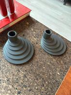 Ikea hay kandelaars 2 stuks, Ophalen of Verzenden, Zo goed als nieuw, Minder dan 25 cm