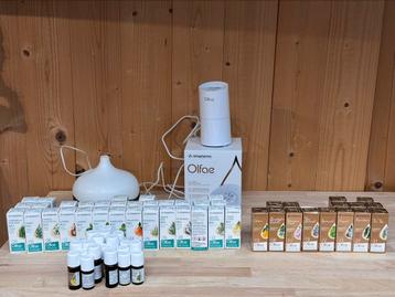2x diffuser en essentiele oliën. beschikbaar voor biedingen