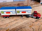 Matchbox Super King Ford LTS en K17 trailer met containers, Hobby en Vrije tijd, Modelauto's | 1:50, Matchbox, Ophalen of Verzenden