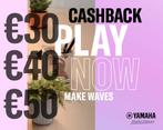 Cashback-actie Yamaha piano & keyboard bij Verhoog Muziek, Ophalen, Zwart, Nieuw, Digitaal