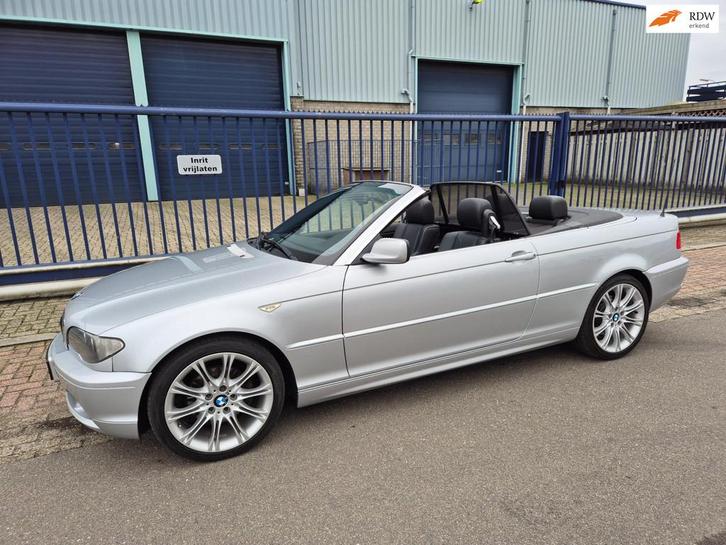 BMW 3-serie Cabrio 320Ci AUT. *CLIMA*LEER*NIEUWSTAAT!, Auto's, BMW, Bedrijf, Te koop, 3-Serie, ABS, Airbags, Airconditioning, Alarm