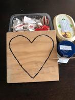 Rood en witte stukjes tegel om te mozaïeken, Hobby en Vrije tijd, Ophalen of Verzenden, Zo goed als nieuw, Knutselwerk