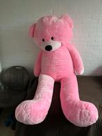 Grote XXL Roze beer, 180 lang, Kinderen en Baby's, Speelgoed | Knuffels en Pluche, Nieuw, Beer, Ophalen