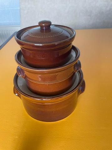 Zgan Pearsons of Chesterfield ovenpotten set beschikbaar voor biedingen