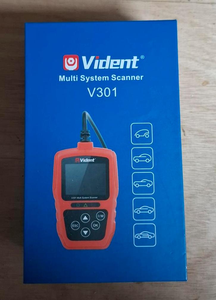 Vident V301 OBD2 Scanner - Diagnoseer je auto!, Auto diversen, Autogereedschap, Nieuw, Ophalen of Verzenden