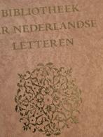 Bibliotheek der Nederlandse Letteren. Gebonden uitgave, Ophalen of Verzenden, Zo goed als nieuw