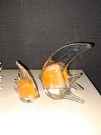 Handmade art glas stel vissen, Antiek en Kunst, Ophalen of Verzenden