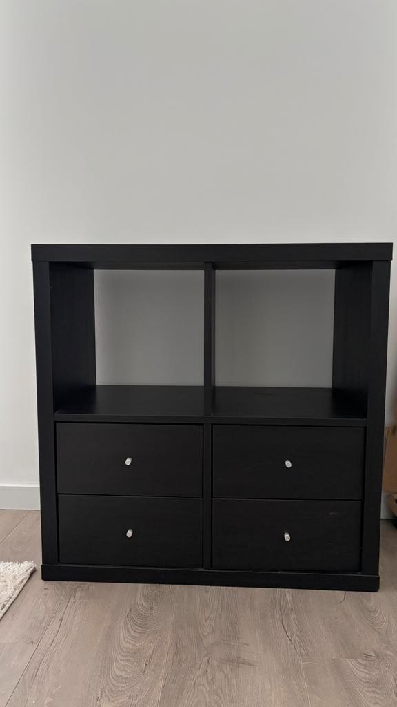 Ikea Kallax vakken kast incl lades, Huis en Inrichting, Kasten | Wandmeubels, Gebruikt, Minder dan 100 cm, Minder dan 150 cm, 25 tot 50 cm