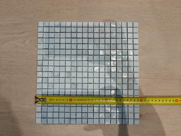 Sicis Mozaïek Tegels - Licht grijs Titanium, Doe-het-zelf en Verbouw, Tegels, Nieuw, Wandtegels, Overige materialen, 20 tot 40 cm