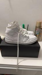 Air Jordan 1 Mid, Kleding | Heren, Schoenen, Ophalen of Verzenden, Wit, Zo goed als nieuw, Sneakers of Gympen