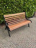Zeer mooi gepoedercoat giet ijzeren tuinbank, Tuin en Terras, Tuinbanken, Ophalen, Zo goed als nieuw, Metaal