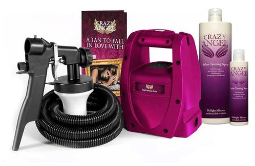 Spray tan set compleet crazy angel, Sieraden, Tassen en Uiterlijk, Uiterlijk | Gezichtsverzorging, Ophalen