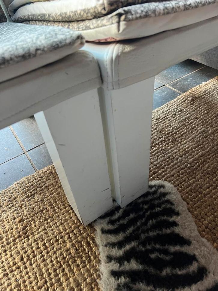 Twee Ikea Selma stoelen, Huis en Inrichting, Stoelen, Gebruikt, Twee, Stof, Wit, Ophalen