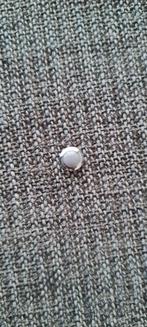 Melano Vivid 6mm steentje - leverkleurig zilver, Ophalen of Verzenden, Zo goed als nieuw