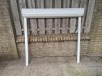 Handbediend rolluik wit, Doe-het-zelf en Verbouw, Rolluiken, Ophalen, Gebruikt, 100 tot 150 cm, Wit