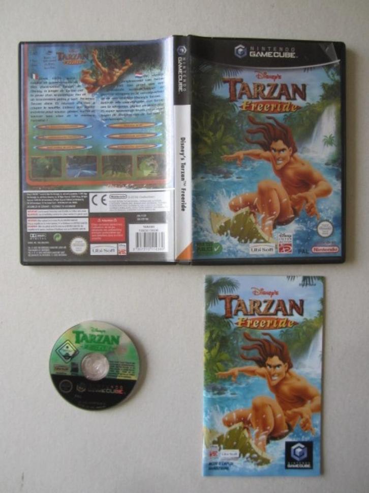Tarzan freeride (Disney) Nintendo Gamecube, Spelcomputers en Games, Games | Nintendo GameCube, Platform, 1 speler, Vanaf 3 jaar