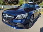 Mercedes-Benz C-klasse 180 Business Solution AMG Camera Navi, Automaat, Blauw, Leder en Stof, Origineel Nederlands