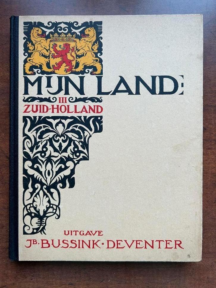Oud Bussink plaatjesalbum MIJN LAND III ZUID-HOLLAND, Boeken, Prentenboeken en Plaatjesalbums, Gelezen, Plaatjesalbum, Ophalen of Verzenden