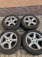 Dezent lichtmetalen velgen met winterbanden, Auto-onderdelen, Banden en Velgen, Overige maten, Personenwagen, Gebruikt