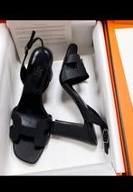 Mooie elegante zwarte pumps/peep toe maat 40 NIEUW, Ophalen of Verzenden, Nieuw, Zwart