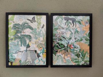 Diverse items voor jungle kinderkamer thema beschikbaar voor biedingen