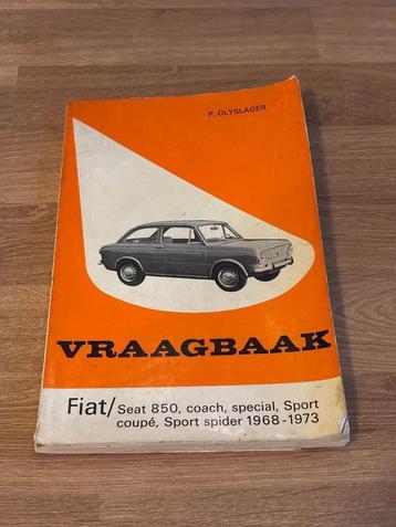 Vraagbaak Fiat 850 beschikbaar voor biedingen