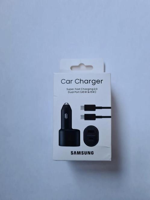 Samsung USB-C Auto Super Fast Charger Oplader snellader, Telecommunicatie, Mobiele telefoons | Telefoon-opladers, Nieuw, Samsung