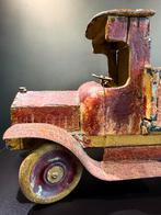 Houten Speelgoed Truck - Vintage Decoratie, Ophalen of Verzenden